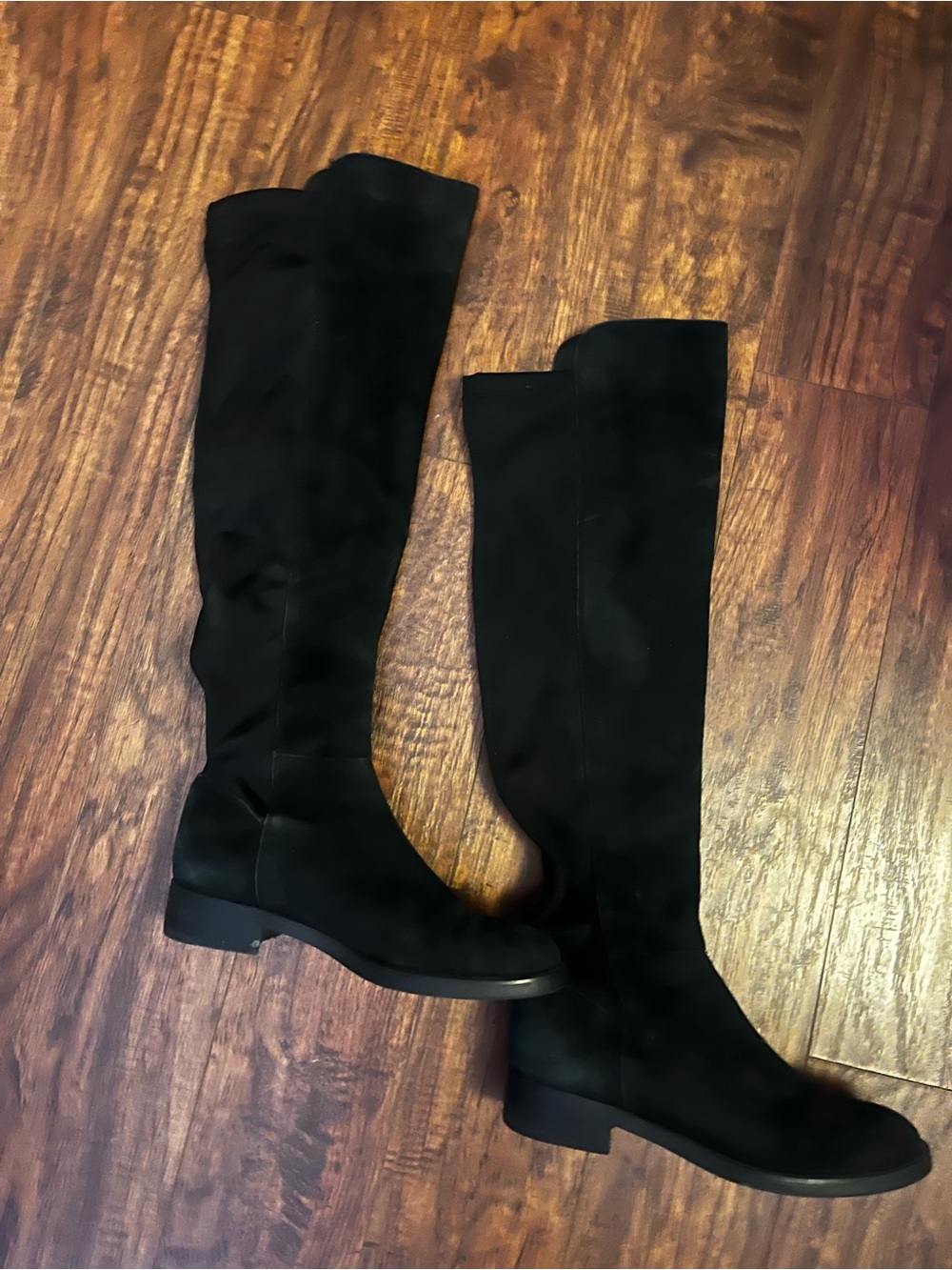 Blondo Black Over-The-Knee Suede Boots